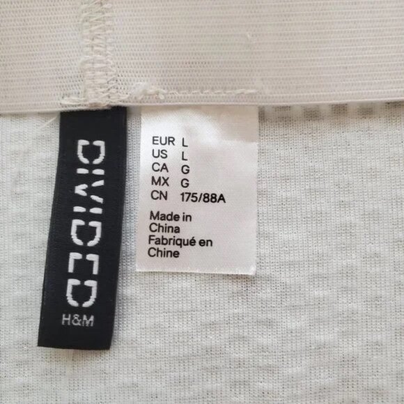 H&M Divided Sequin Mini skirt Festival Disco Costume Rave Halloween Cosplay L - Picture 4 of 8